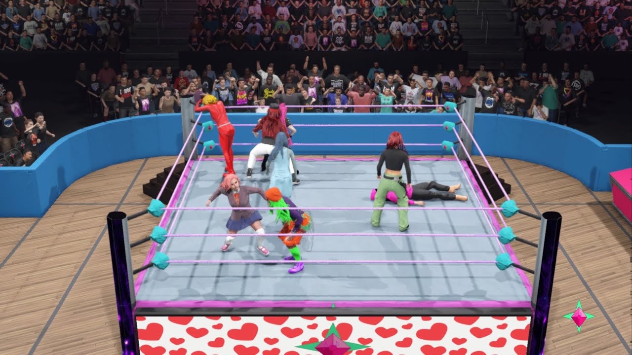 8 woman battle royal, elimination chamber qualifier m2