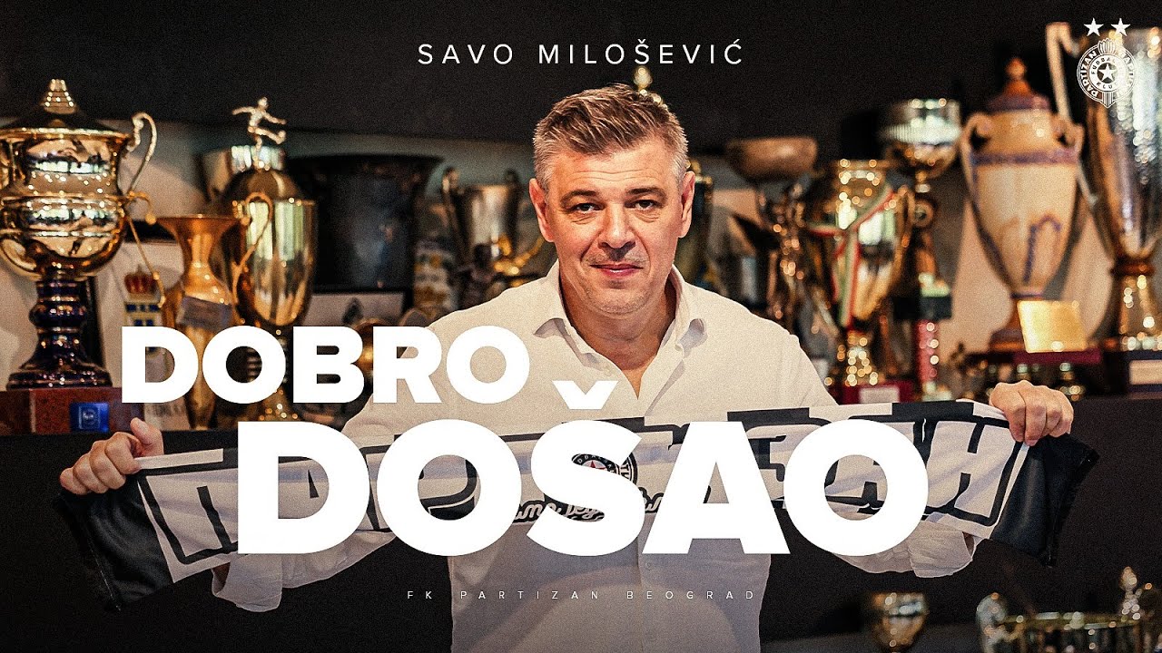 Promocija šefa stručnog štaba FK Partizan, Sava Miloševića