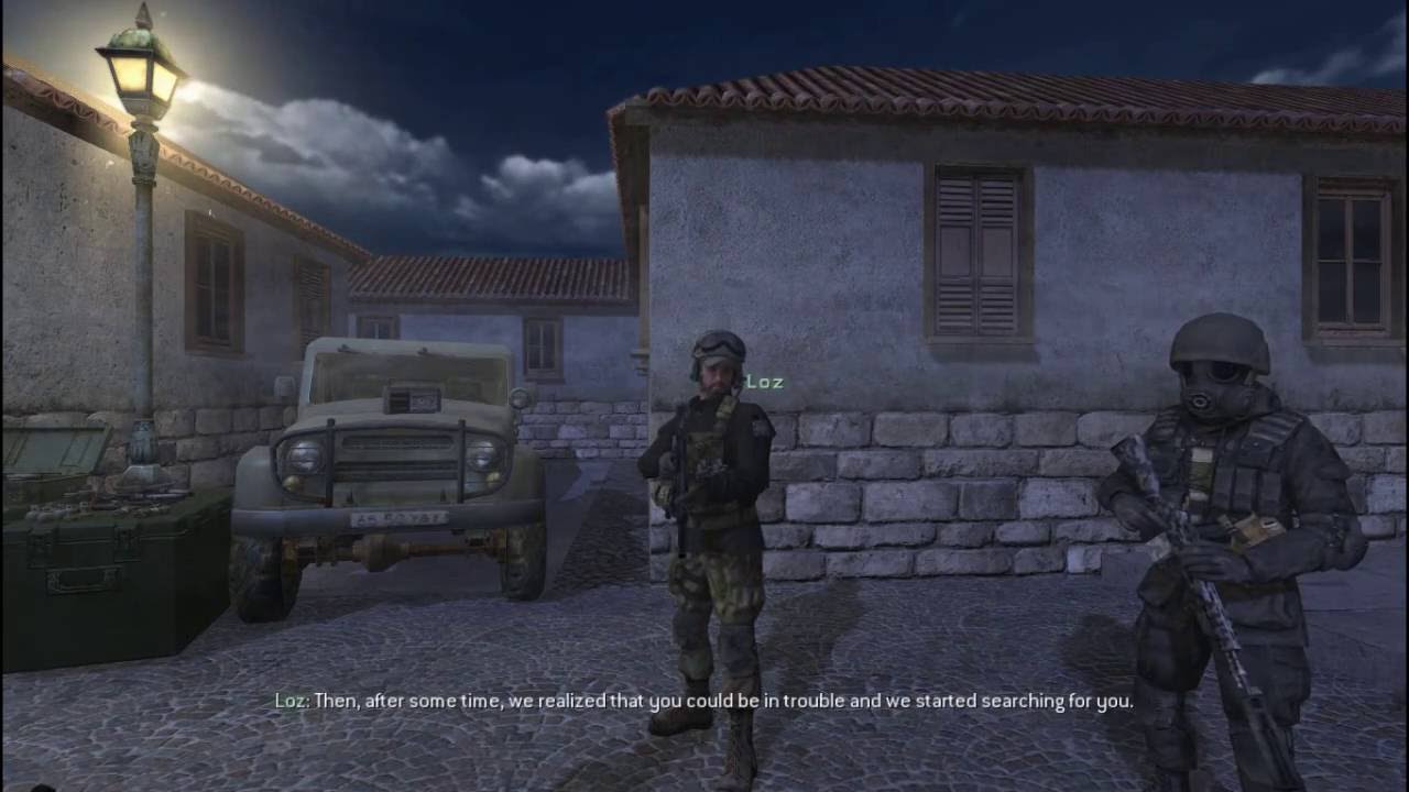 Call of Duty 4: Rooftops Campaign Walkthrough #3 - Rooftops