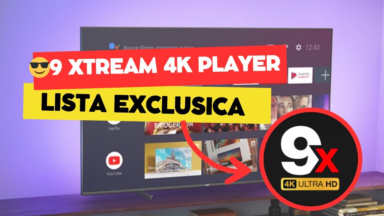 🔴 Como Instalar e Adicionar Lista no 9XTREAM4K PLAYER - REVELADO