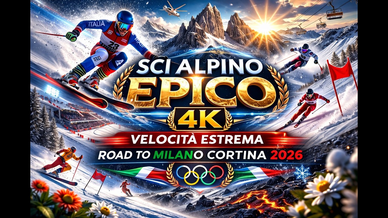 Sci Alpino Epico ⛷️ | Velocità, Montagna e Adrenalina