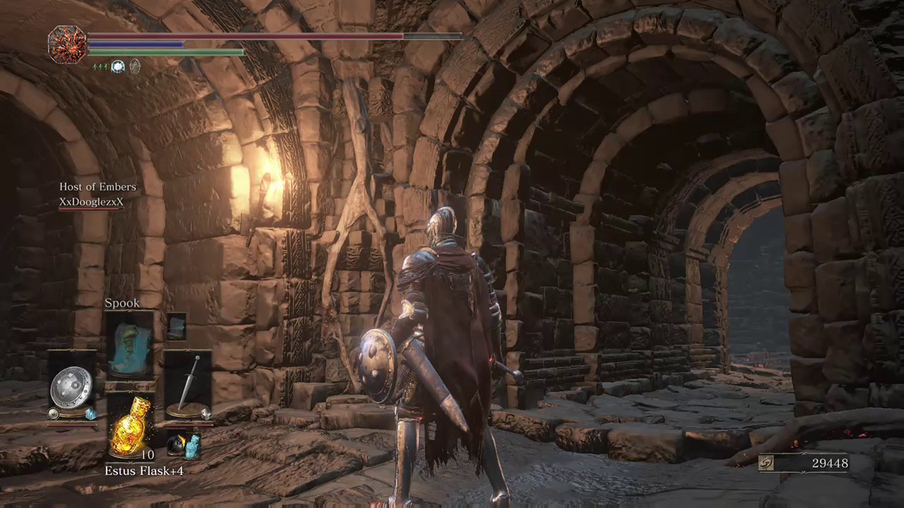 Dark Souls 3 Stream Highlight - Smoldering Aimbot