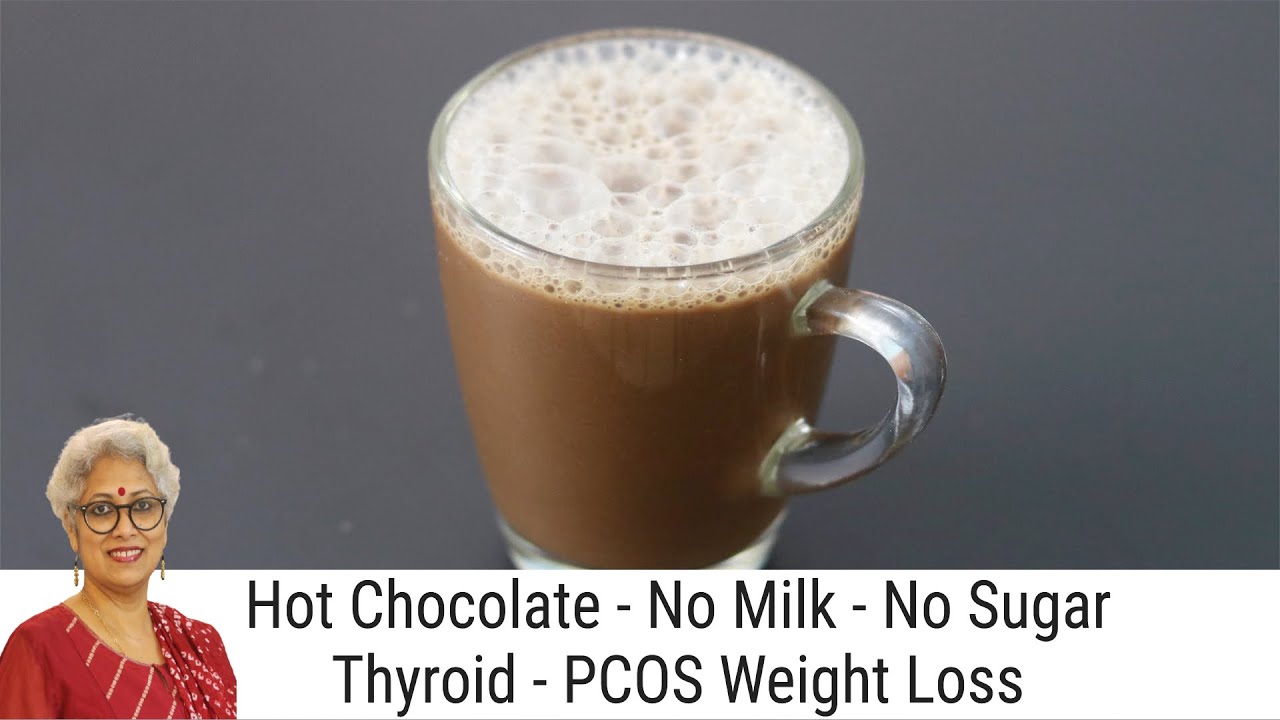 Hot Chocolate Recipe Without Milk & Sugar - How To Make Vegan Hot Chocolate - Dairy Free Hot Cocoa