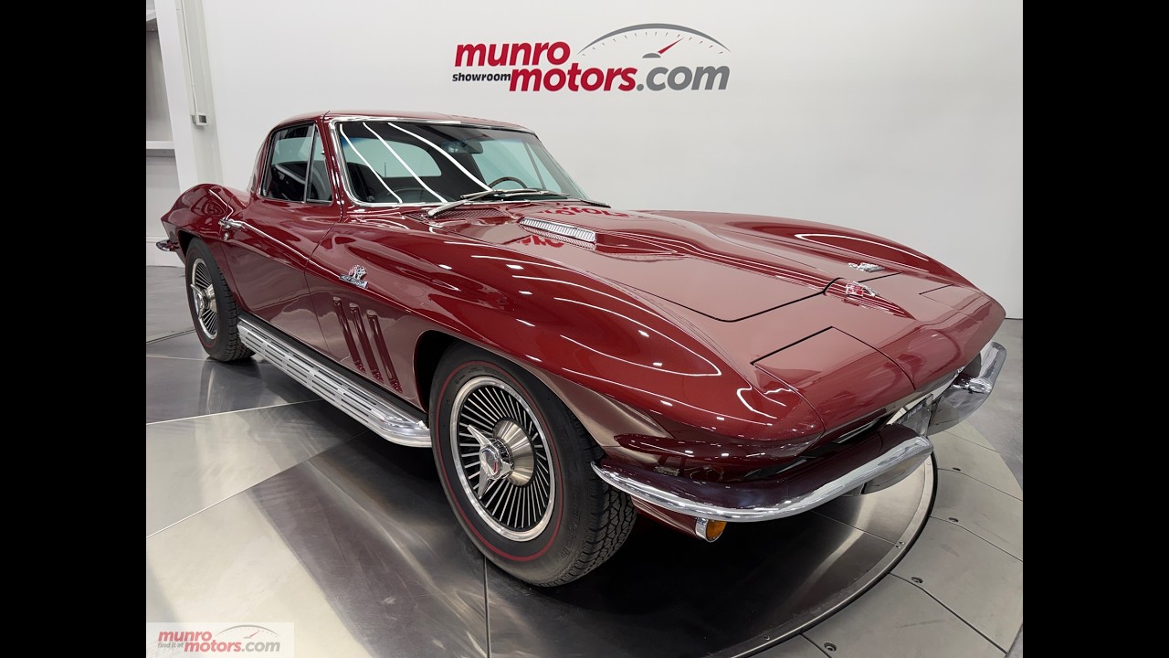 Купе Corvette 1966 года, номера совпадают, двигатель L36 427 390 л.с., 4-ступенчатая механическая...