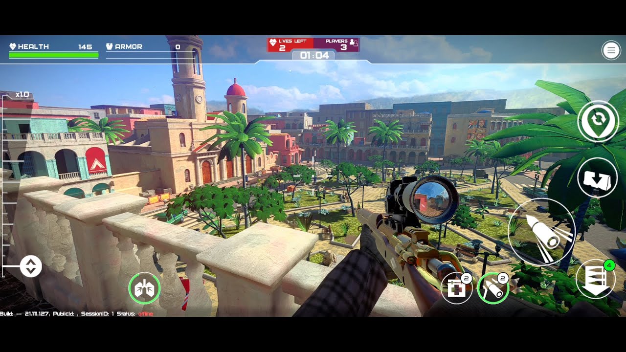 Death Dealers (by Playmo) - sniper shooter for Android - gameplay.