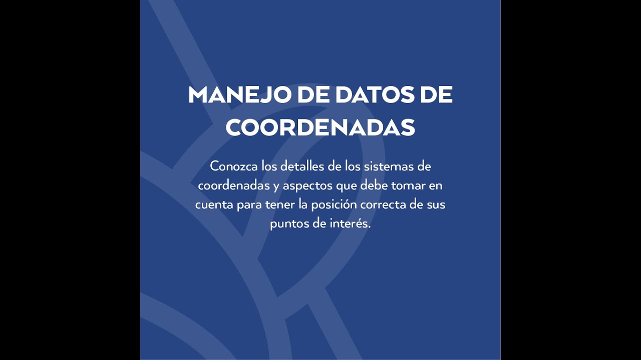 Tutorial #GISAnacafé | 03 Manejo de datos de coordenadas