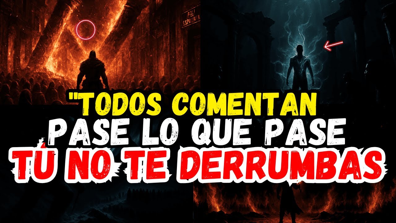 ARDEN DE FURIA PORQUE NO ENTRAS EN SU PELEA… TIEMBLAN AL SABER QUE NO PUEDEN DERRUMBARTE.