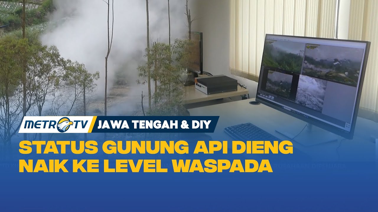Gunung Dieng Waspada, Aktivitas Kawah Sileri Meningkat