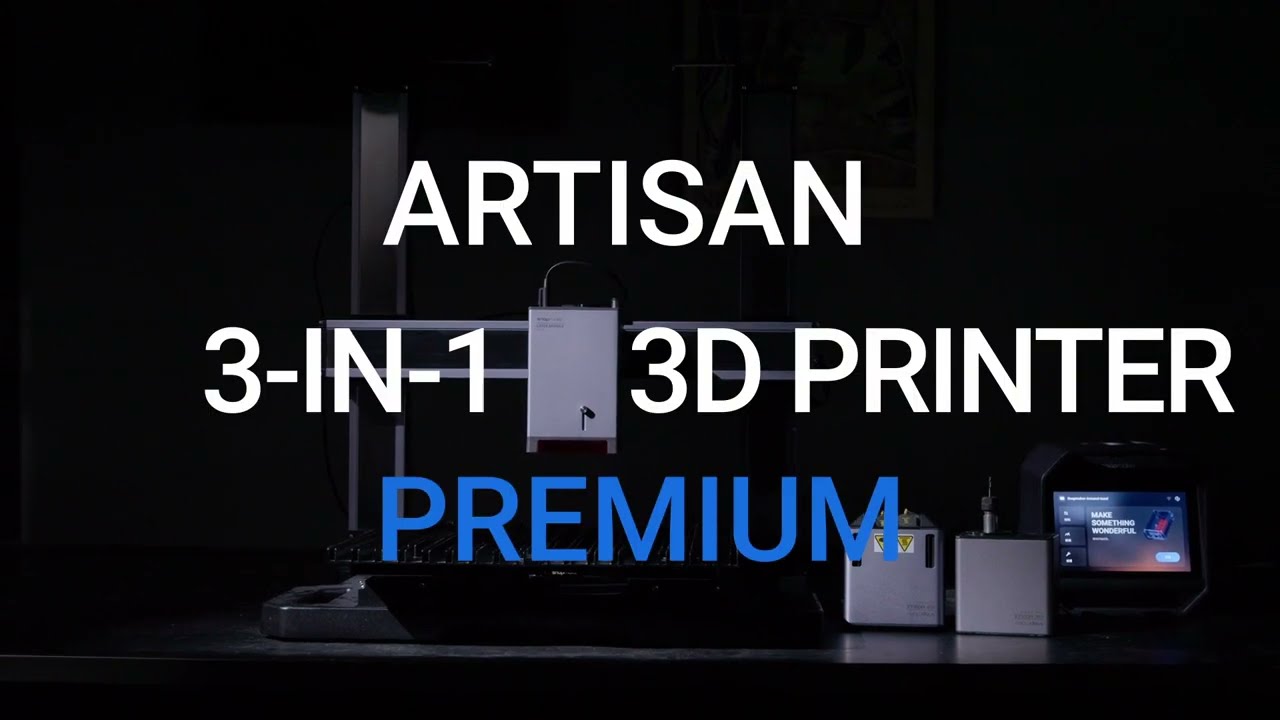 Introducing Snapmaker Artisan Premium: The Ultimate 3-in-1 3D Printer