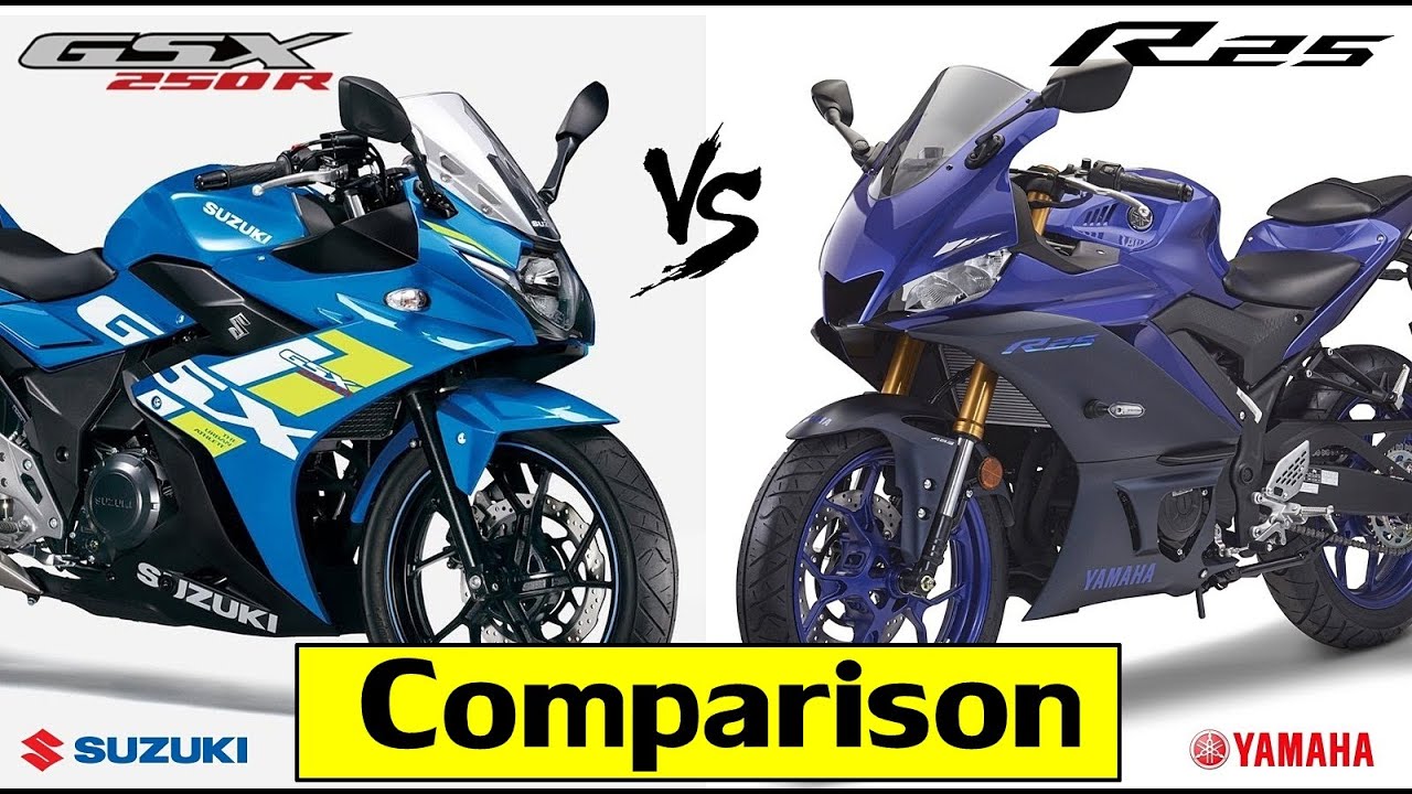 Suzuki GSX-250R vs Yamaha R25 |2024 | Models Comparison |TM