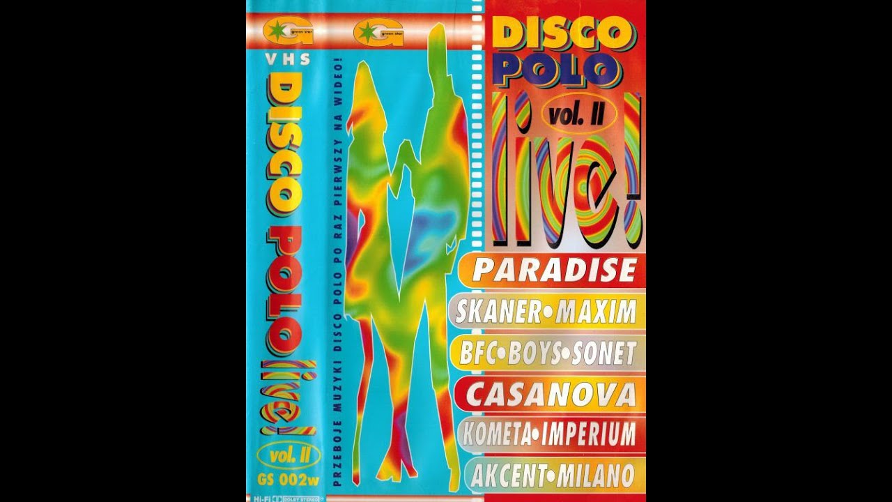 DISCO POLO live vol. II (Gala disco polo - Klub MIALNO Jeziorko k/Łomży 18.02.1995)