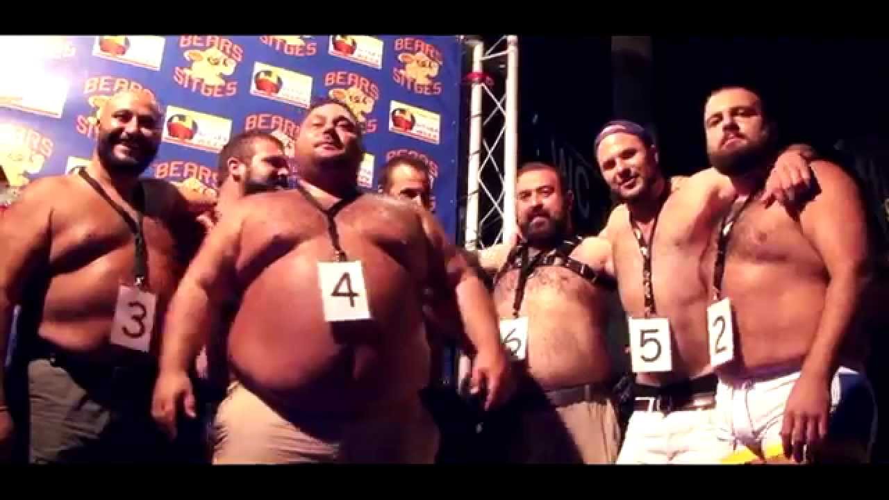 Bears Sitges Week 2015 Jose Ramirez Performing Mr. Bear Sitges Night