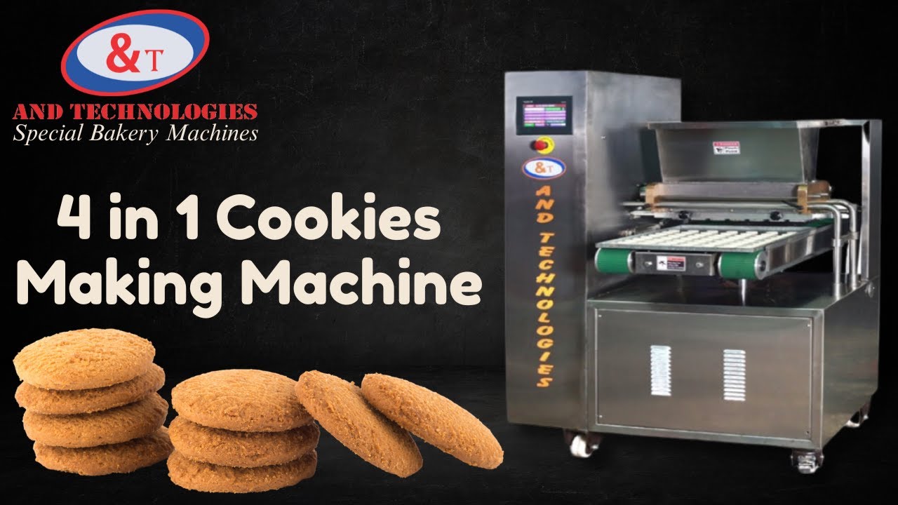 Cookies, Bean Biscuits & Wire Cutting 3 in 1 Machine