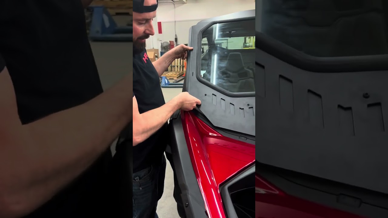Houser Racing Maverick X3 Front Windshield Install