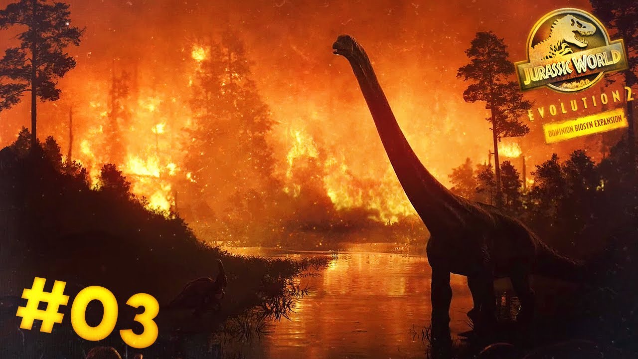 ДОЛИНА БИОСИНОВ СГОРАЕТ! Кампания &laquo;Доминион&raquo; &mdash; Jurassic World Evolution 2 Dominion Biosyn