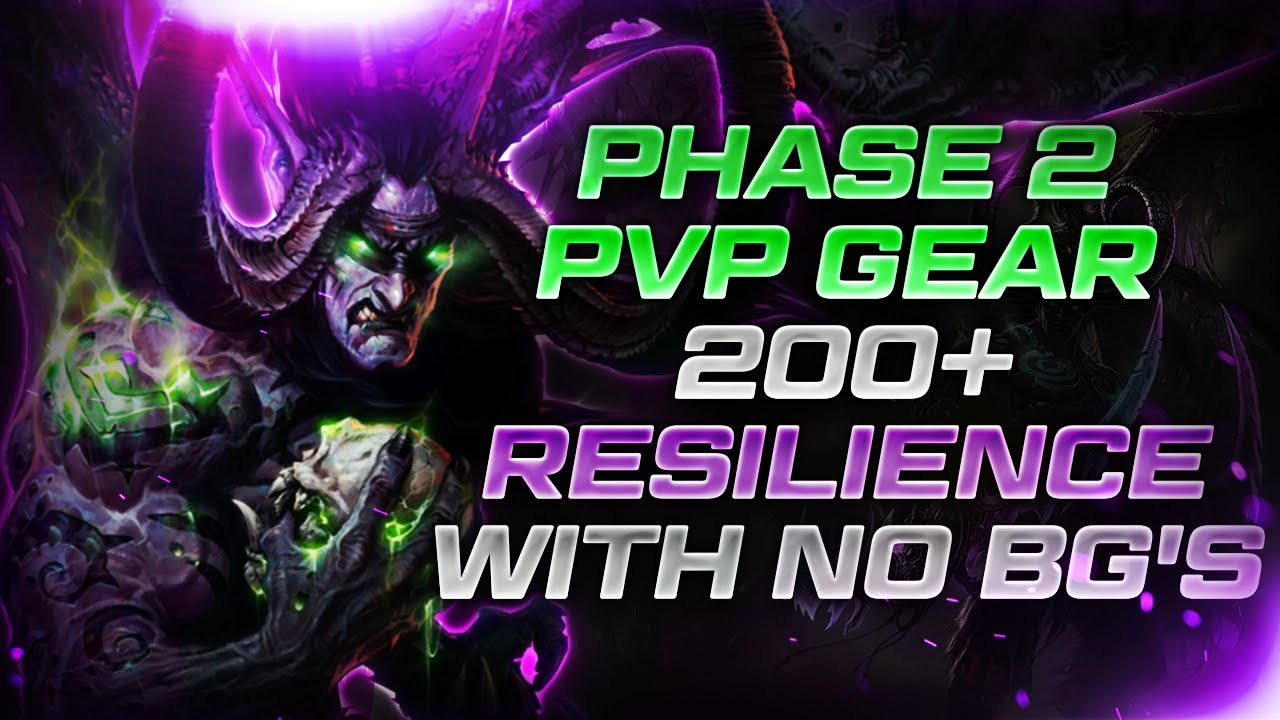 WoW TBC Phase 2 PvP Gear Guide