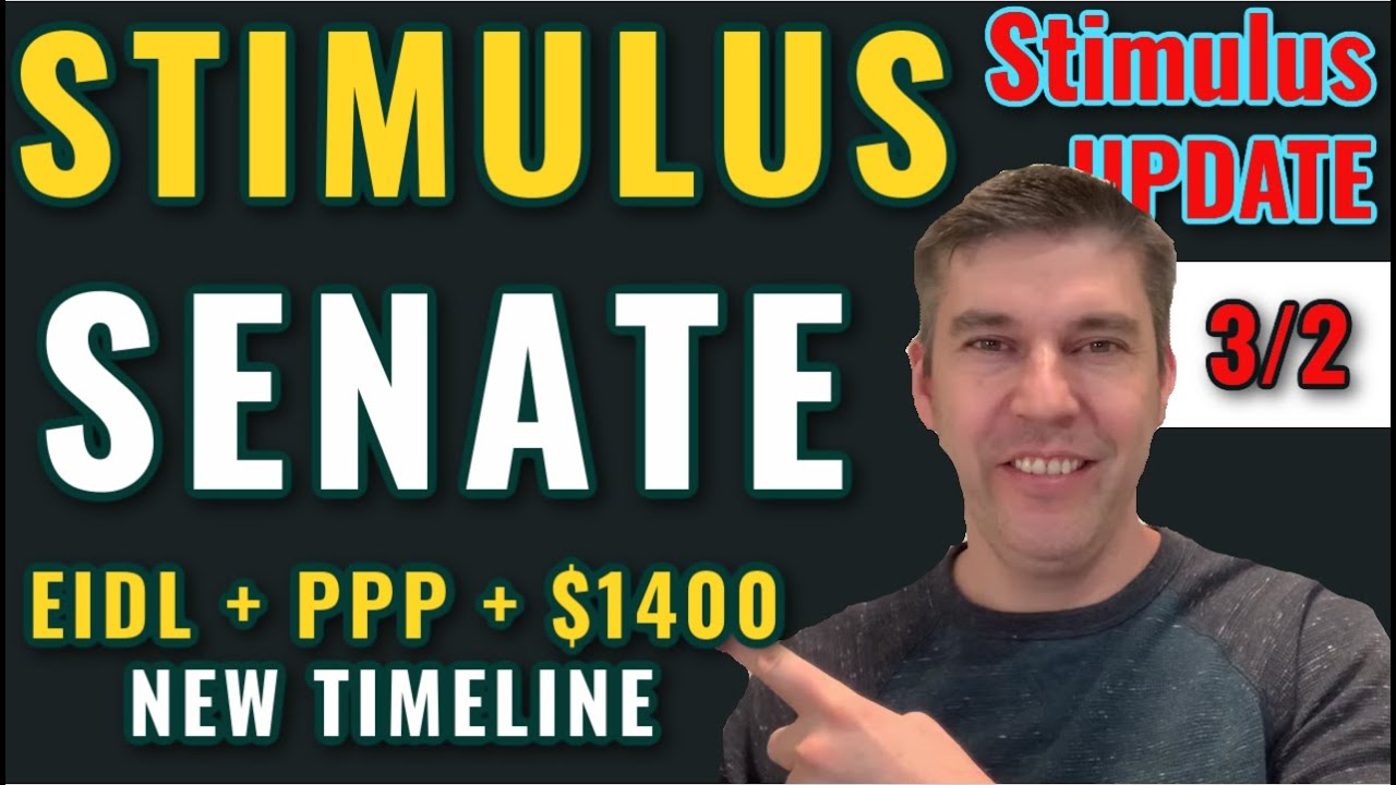 EIDL GRANT & NEW BILL PPP 2 UPDATE Stimulus: SENATE 13 Days - New Info $1,400  [3-2] PPP Round 2