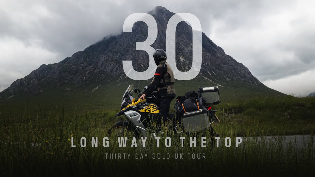 30-Day Solo UK Motorcycle Tour – Long Way to the Top | Episode 1