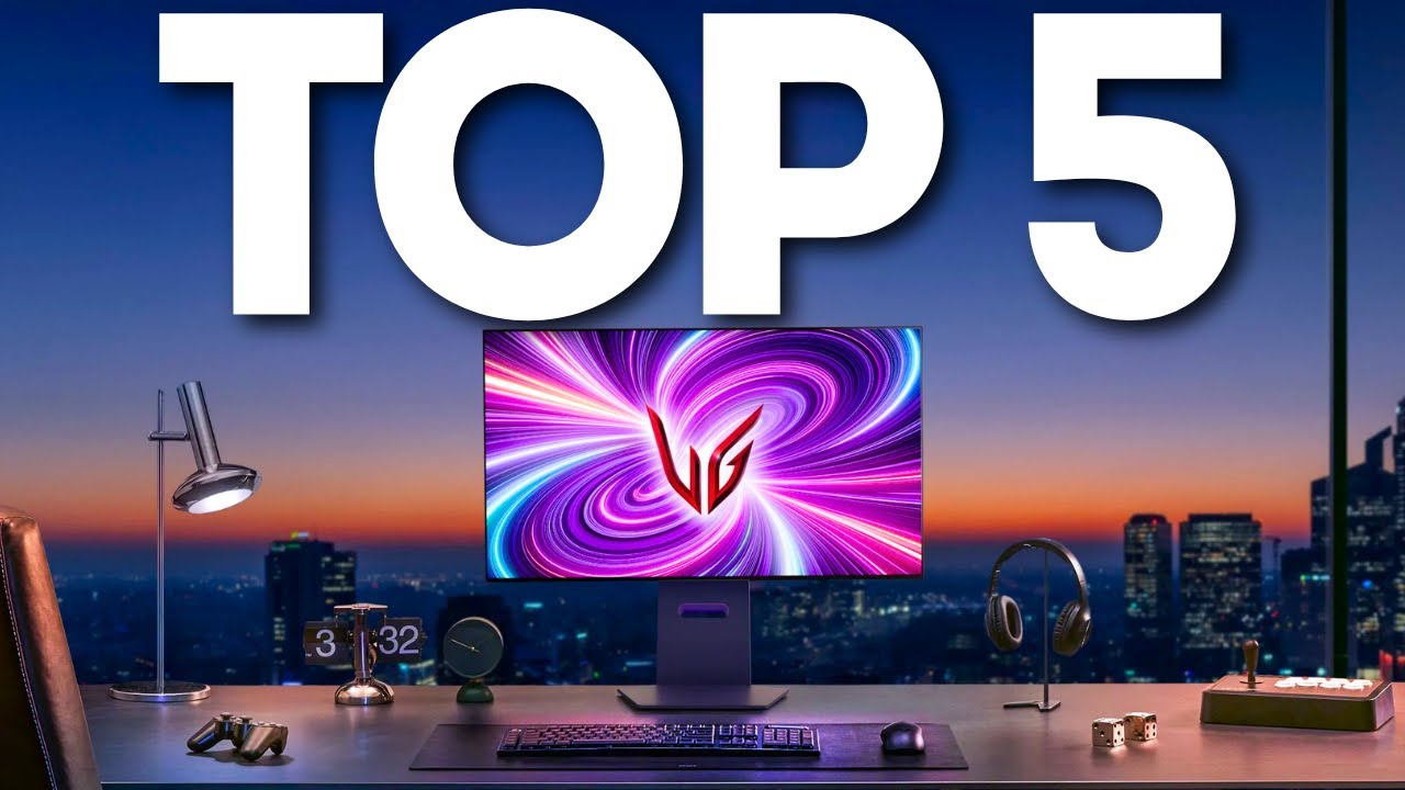 Los 5 MEJORES MONITORES GAMING 4K De 2025 | TOP 5 Monitores Gaming 4K [2025]