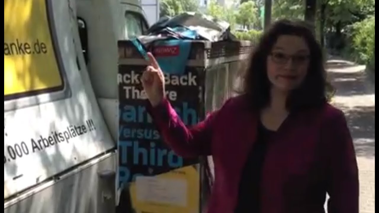Auf die 12 mit Andrea Nahles - noch 79 Tage