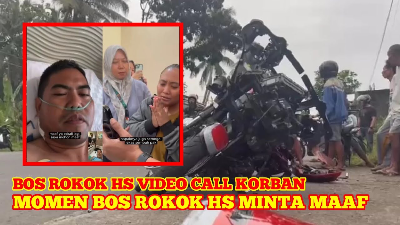 Bos Rokok HS Video Call Minta Maaf