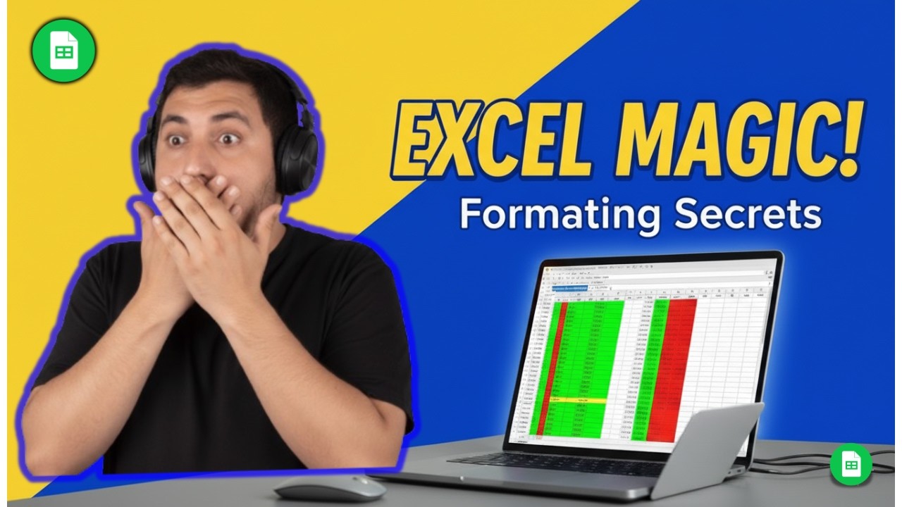 Excel Beginner to Pro: Number Formatting & Conditional Formatting in 15 Minutes
