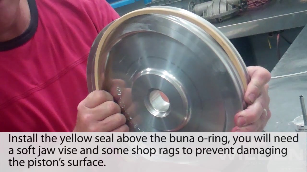 Power Piston Seal Install H800
