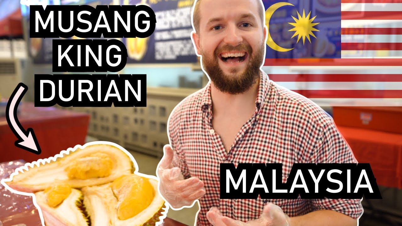 Foreigners Try MUSANG KING in MALAYSIA - BEST DURIAN in the WORLD