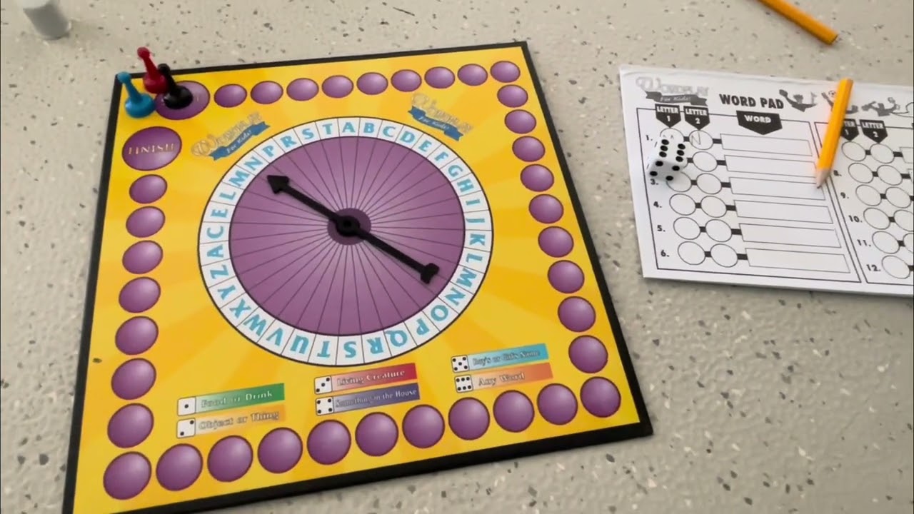 Wordplay For Kids Instructions