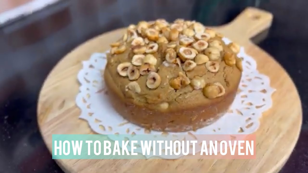 HOW TO BAKE WITHOUT AN OVEN | WHOLE WHEAT EGGLESS CAKE RECIPE