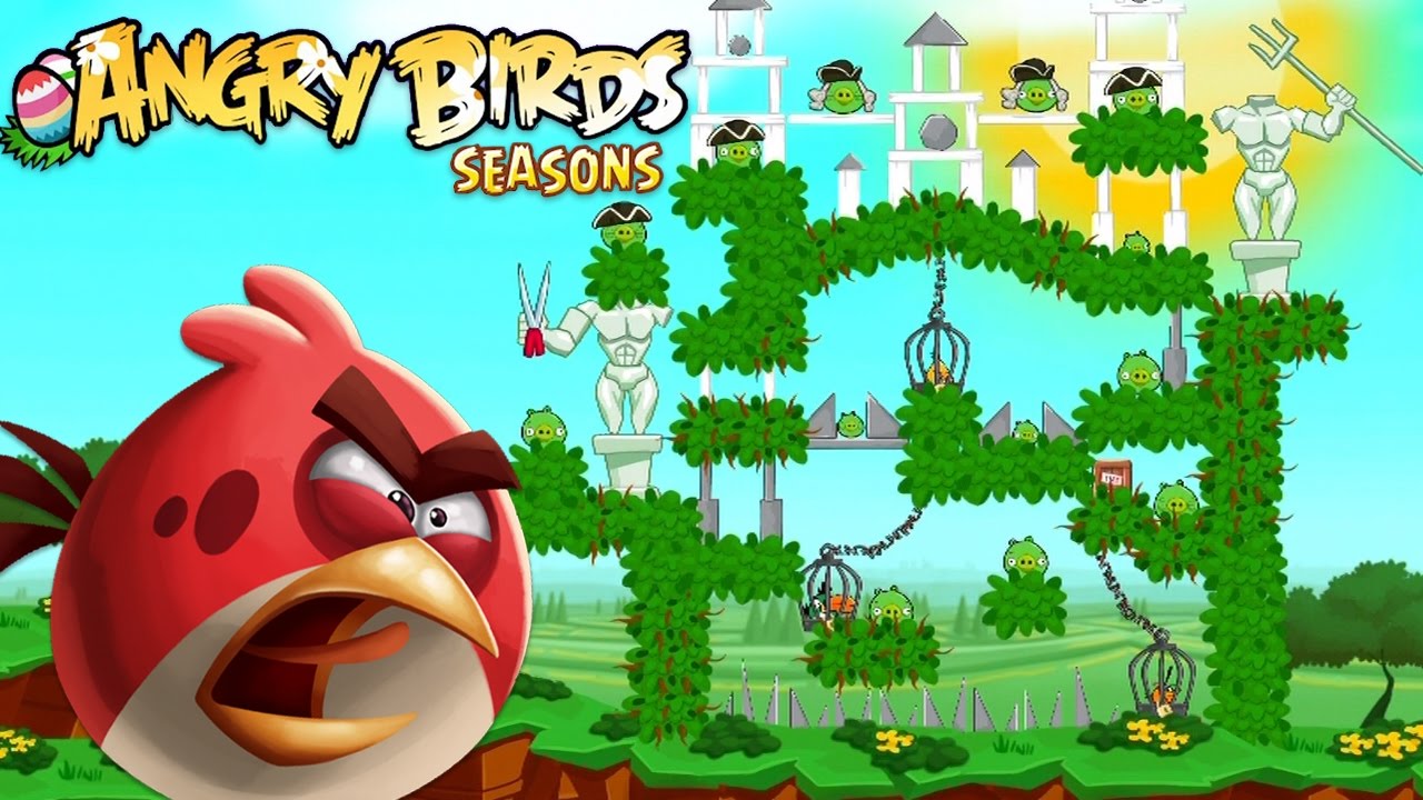Angry Birds Seasons - Rovio Entertainment Ltd 2016 MARIE HAMTOINETTE Level 6-11