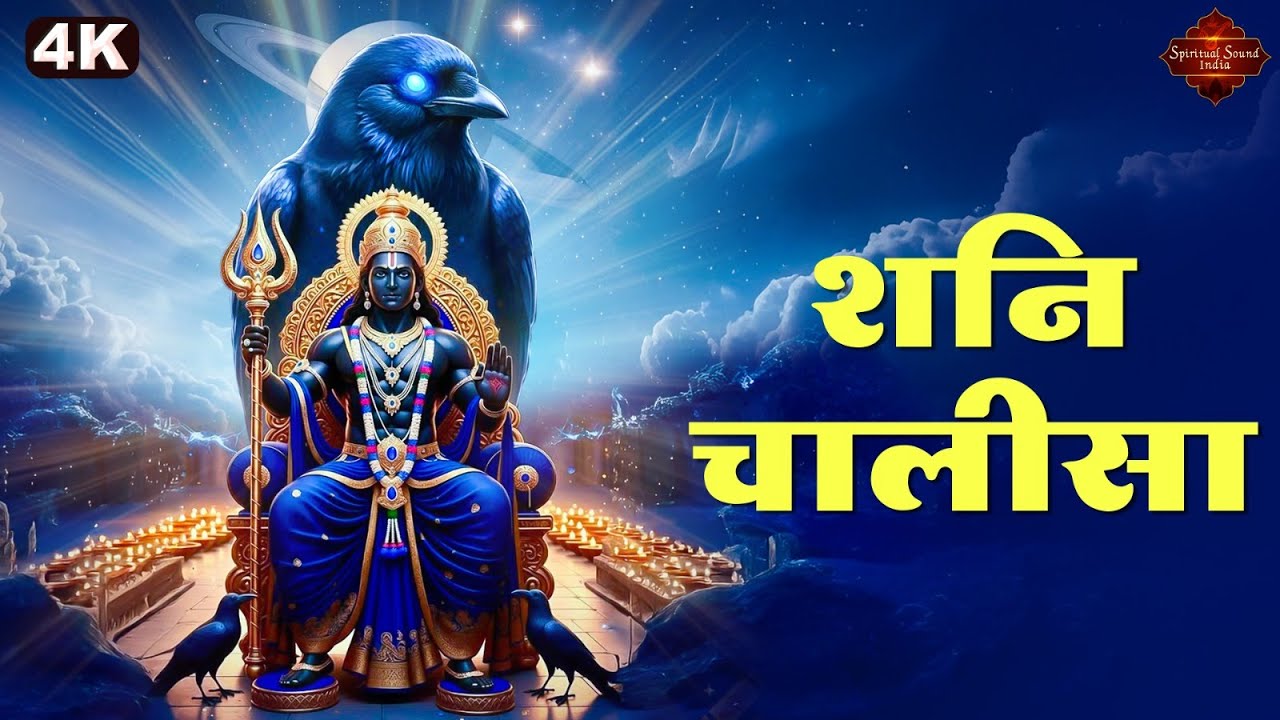 शनि चालीसा | Shani Chalisa Full With Lyrics | Shani Dev | Bhakti Song