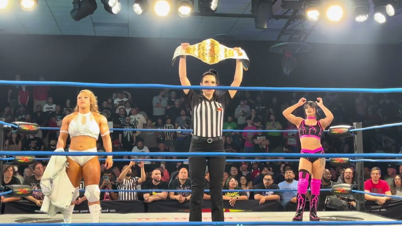 NXT's Tatum Paxley Challenges Jordynne Grace at TNA Against All Odds 2024 [Live Crowd Reactions]