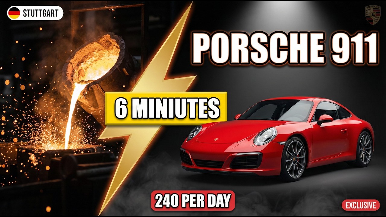 The Secret Foundry Where A Porsche 911 Is Born Every 6 Minutes