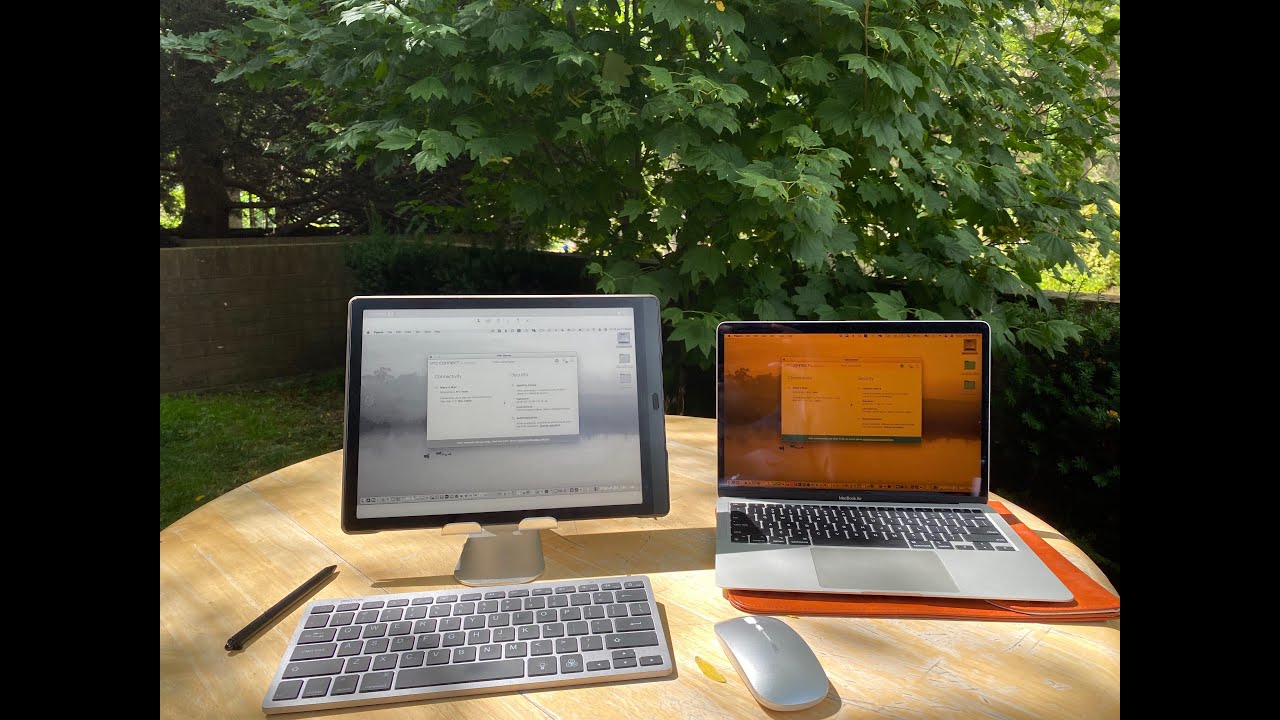 How to use an E-ink tablet to control your Mac and SAVE your EYES!!!