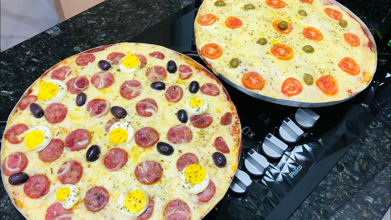 PIZZA DE LIQUIDIFICADOR ECONÔMICA | MUITO FÁCIL DE FAZER E DELICIOSA | RECEITINHAS COM AMOR❤️
