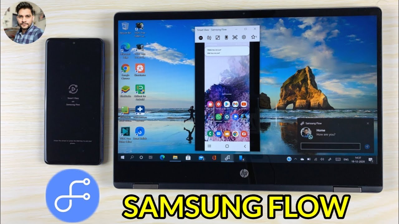 Samsung Flow : Connect Your Galaxy Phone With PC or Laptop, Share Files Wirelessly & Screen Casting