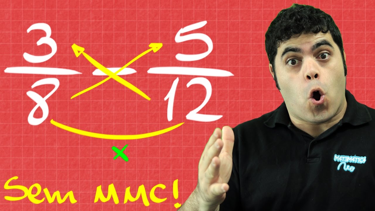 🚨 SEM MMC 👉  Como Somar e Subtrair Frações com Denominadores Diferentes Sem MMC? | Matemática Rio