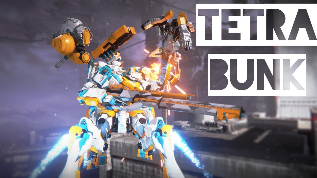 HELL ON 4 LEGS? PILEBUBKER Midweight tetrapod - ARMORED CORE 6