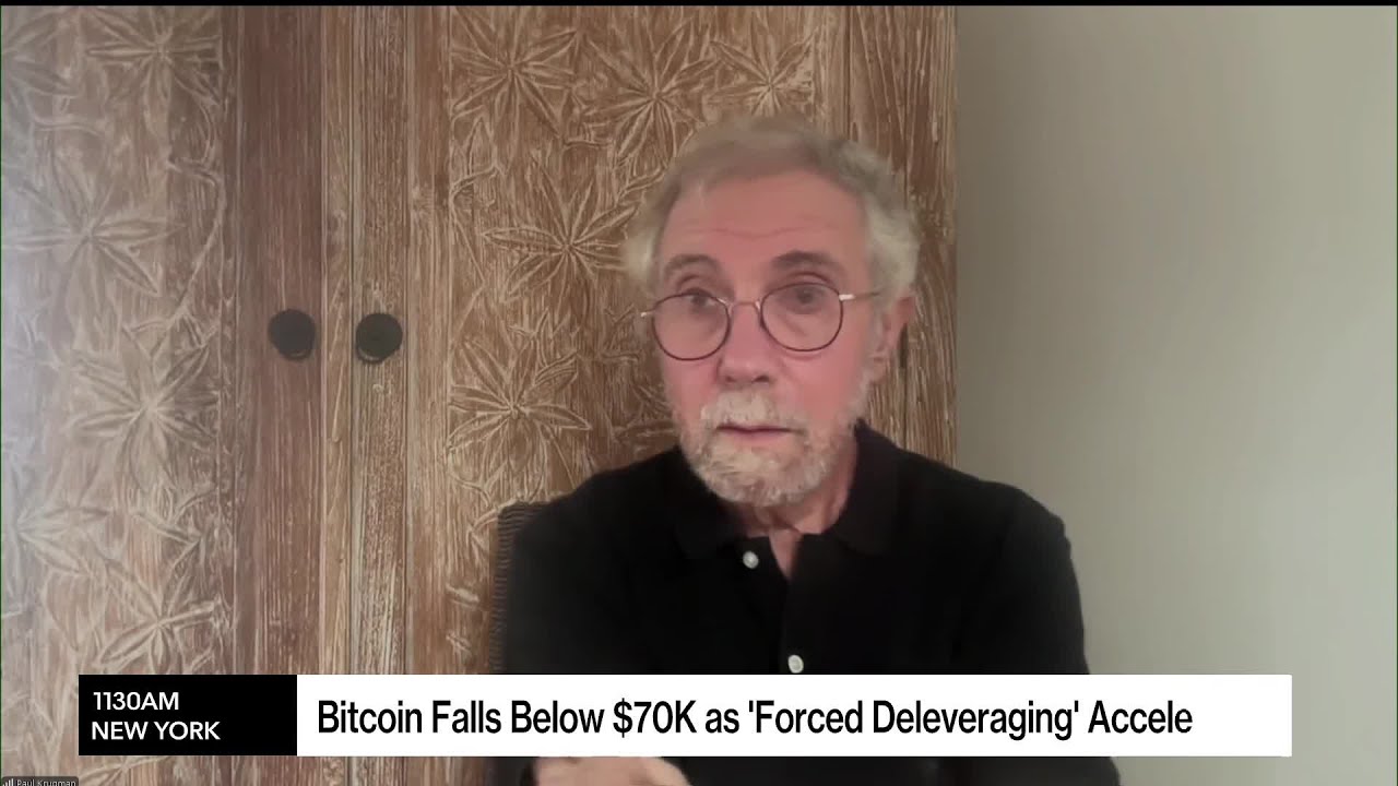 Nobel Laureate Paul Krugman Calls Bitcoin 'Total Bust'