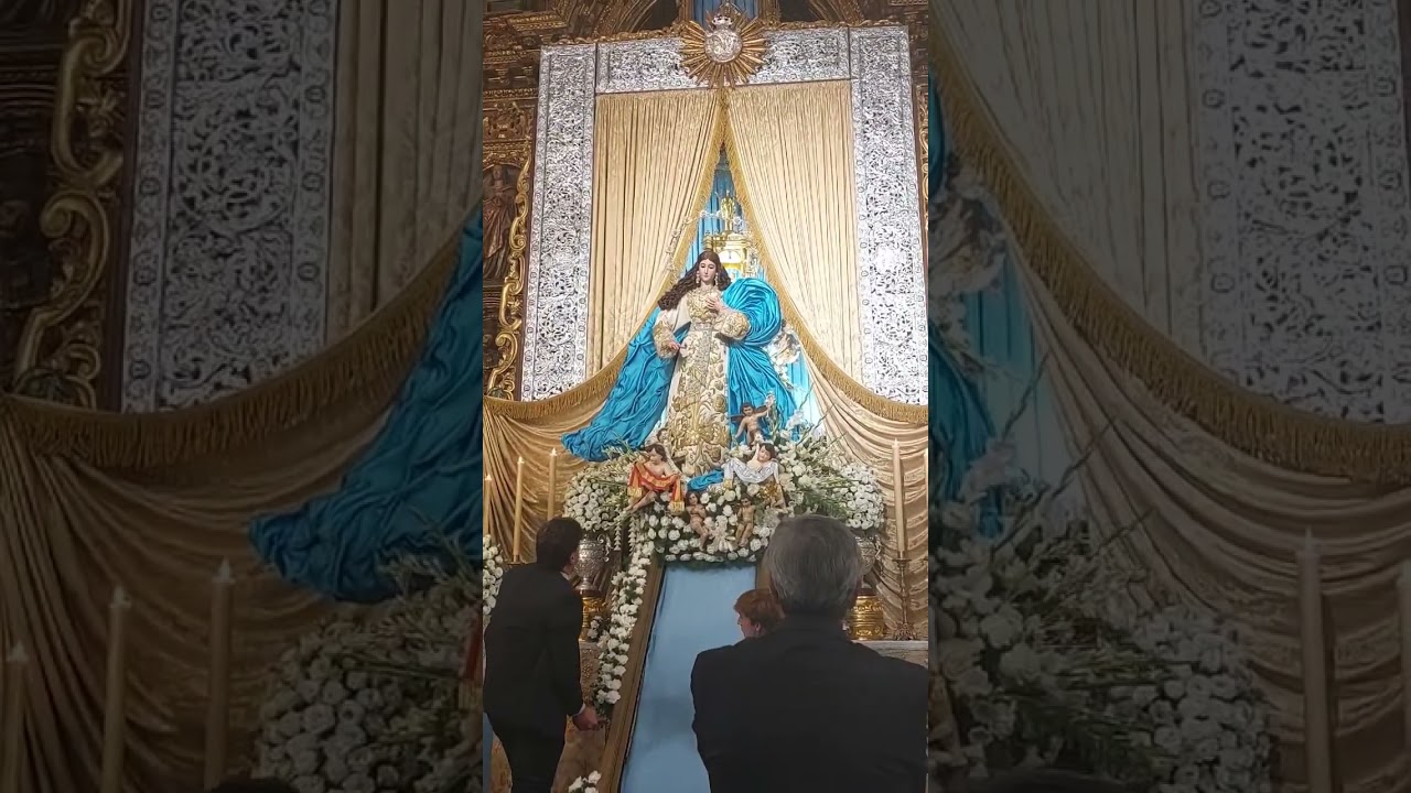 Subida de la Inmaculada Concepción Coronada, Patrona de Castilleja. Día de la Pureza 2022.