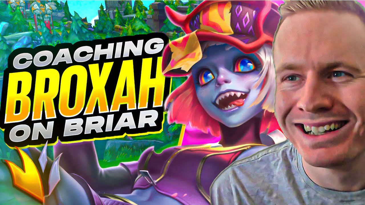 I GOT TO COACH WORLDS FINALIST @BroxahLoL  ON BRIAR!