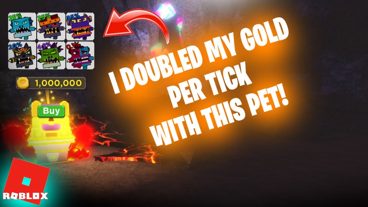 1 MILLION GOLD PET! Only 5 Rebirths! | Giant Simulator