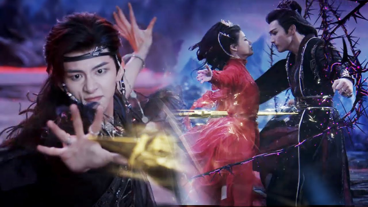 魔神遭背被叛神族囚禁，聖女以身擋劍竟又放出魔神！#千朵桃花一世开 #chinesedrama #古装 #张彬彬  #孙珍妮 #仙侠
