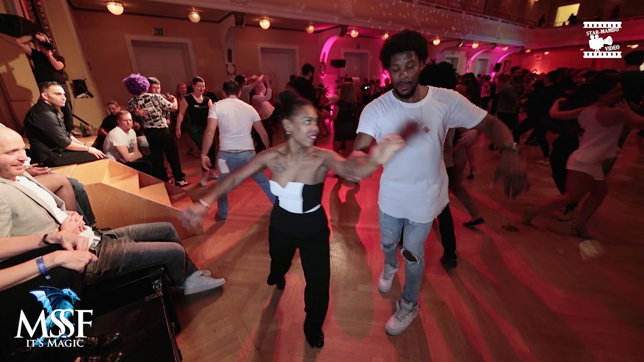 Terry SalsAlianza & Coco Corinne - social dancing @ Magic Slovenian Salsa Festival 2020