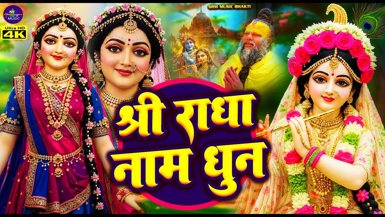Shree Radha Naam Dhun | श्री राधा नाम जाप करें  |  सारे कष्टों का निवारण होगा | Shri Radha Naam Dhun