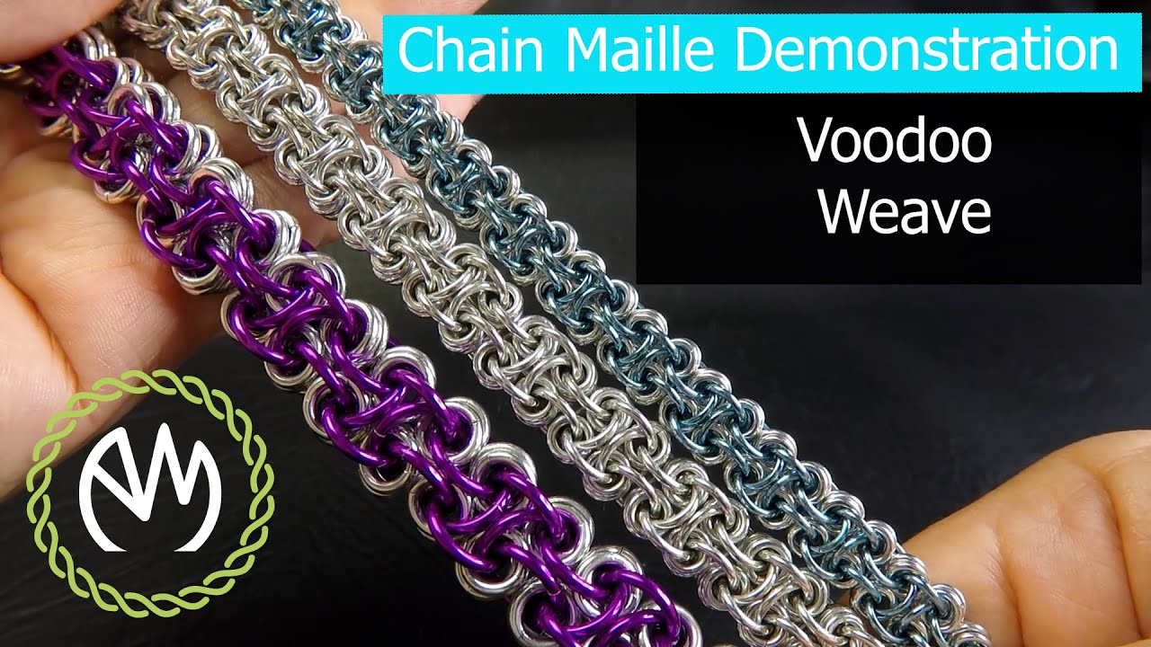 Chain Maille Weave Tutorial - Voodoo Weave