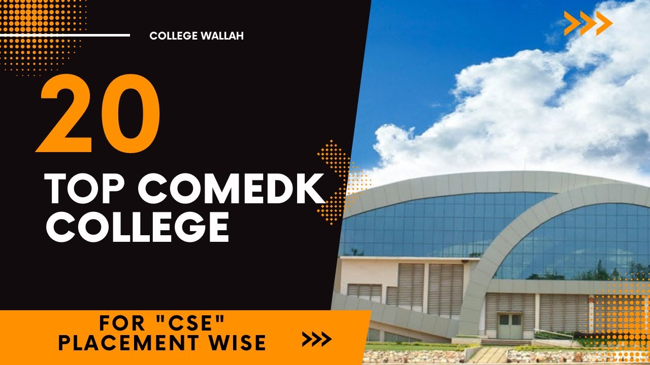 Top 20 Comedk Colleges Placement Wise 🔥|Comedk2022