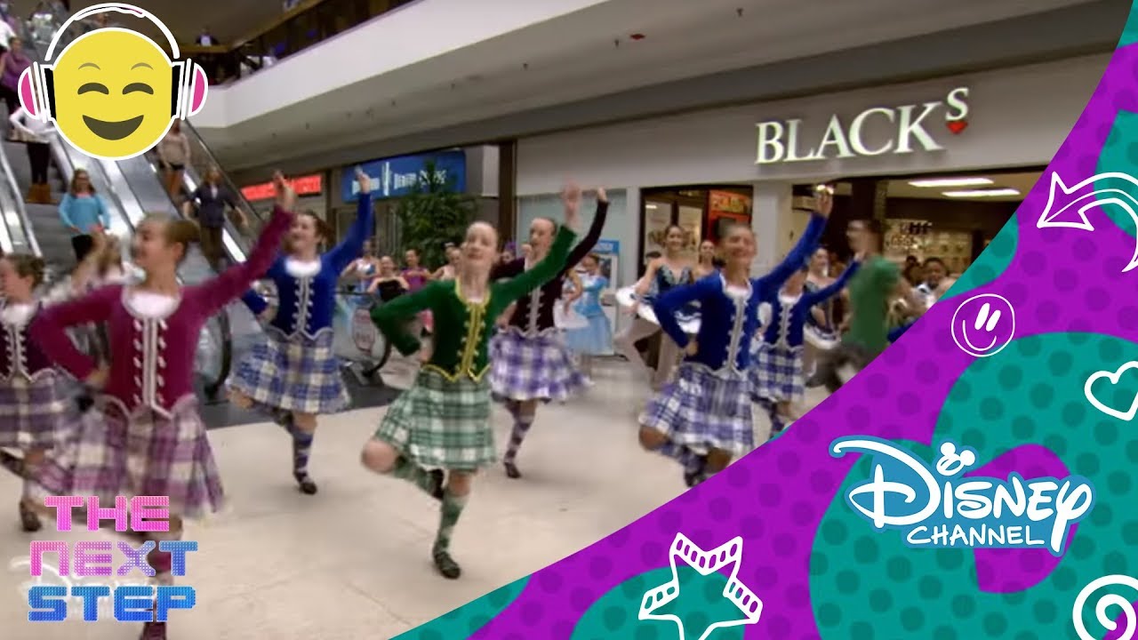 The Next Step: Flashmob en el Centro Comercial | Disney Channel Oficial