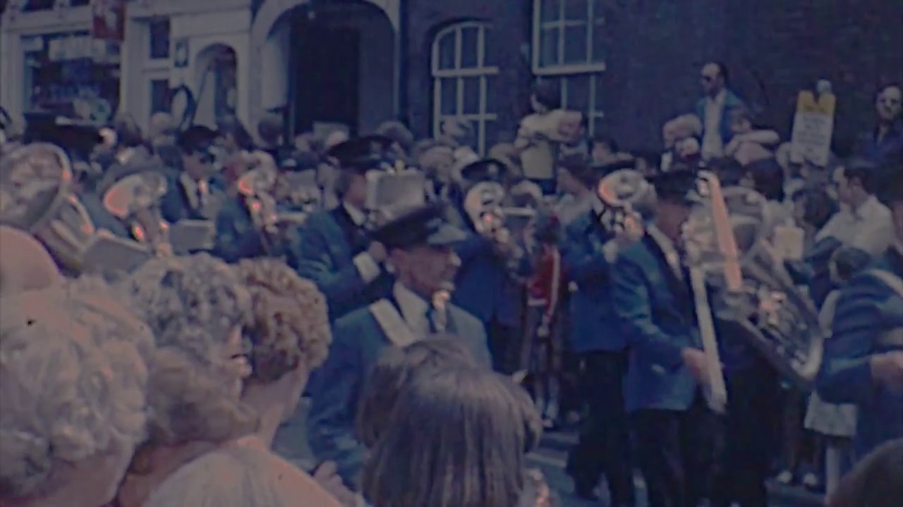 Congleton Carnival Footage  1970s (Improved and extended version)